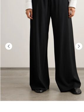 The Row -Gala Crepe Wide-Leg Pants